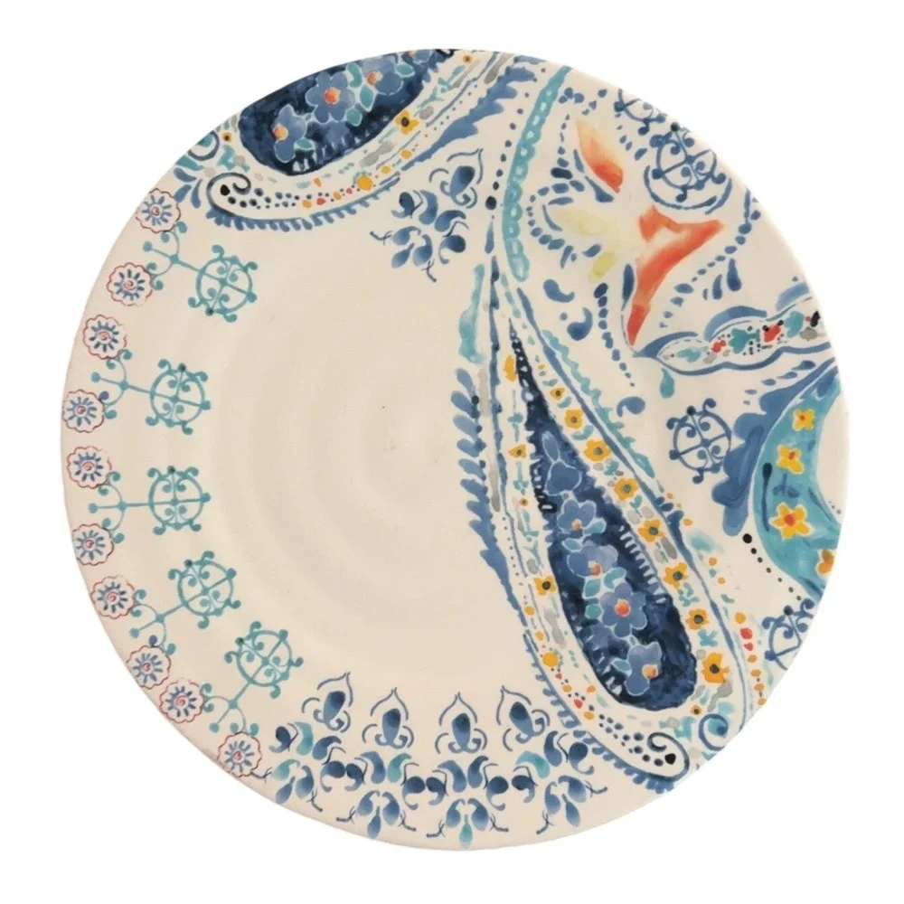 Anthropologie Swirled Symmetry Dinner Plate - DISCONTINUED‎